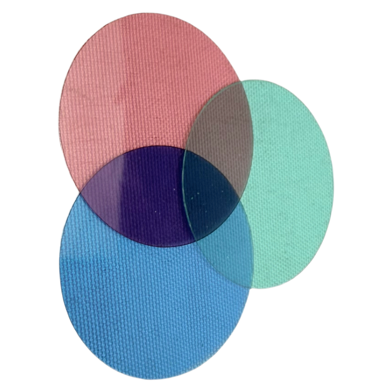 Understand the three primary colors science and education physics science experimental model material/Colored translucent film