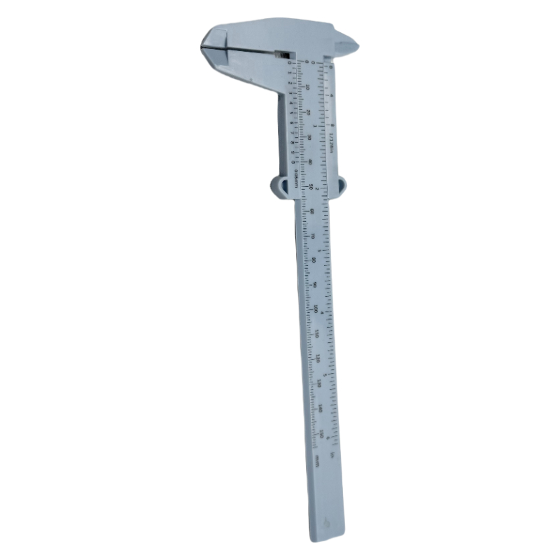 Plastic vernier slide caliper measuring tool